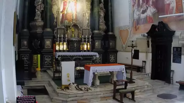 Ołtarz z parafii Matki Bożej Bolesnej w Jarosławiu