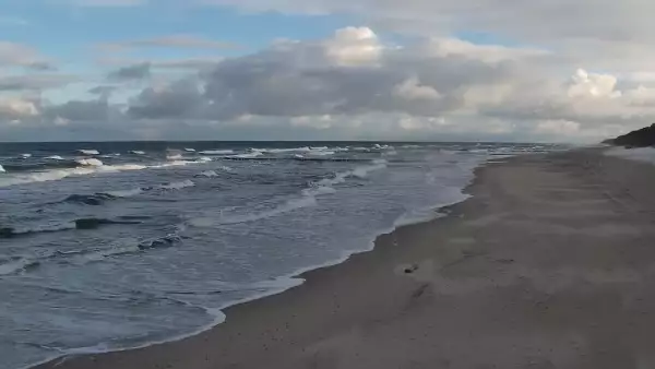 Pobierowo kamera na miasto i plażę