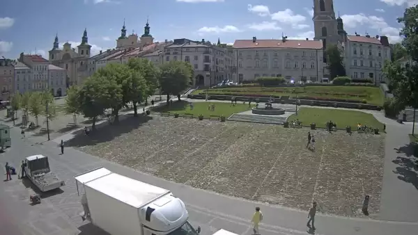 PRZEMYŚL - widok na rynek NOWOŚĆ