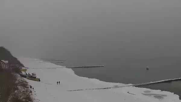 Widok z Kamery na plażę w Rewalu