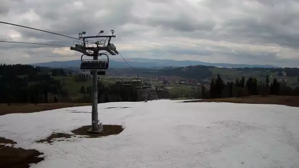 Bukowina Tatrzańska - widok na stok RUSIŃSKI