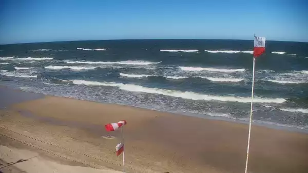 Widok na Promenadę i Plażę w Sarbinowie