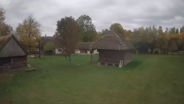 Widok z kamery na SKANSEN w Sierpcu.