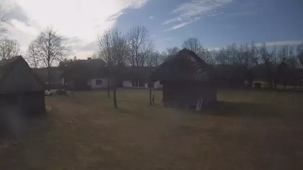 Widok z kamery na SKANSEN w Sierpcu.