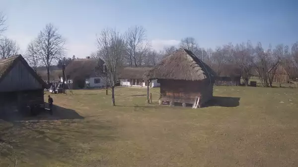 Widok z kamery na SKANSEN w Sierpcu.