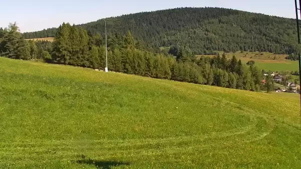 Ośrodek narciarski SŁOTWINY SKI w Krynicy Zdroju - widok na trasy
