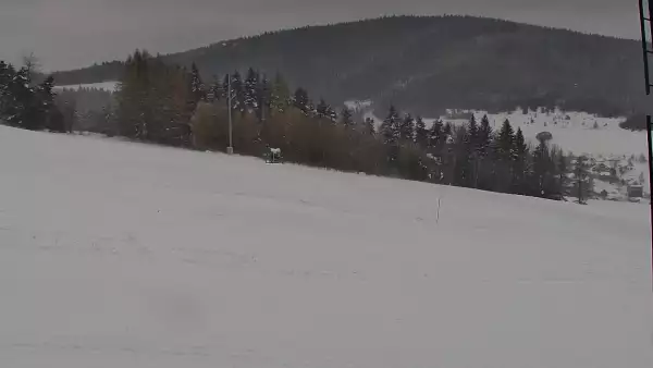 Ośrodek narciarski SŁOTWINY SKI w Krynicy Zdroju - widok na trasy