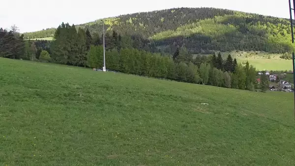 Ośrodek narciarski SŁOTWINY SKI w Krynicy Zdroju - widok na trasy