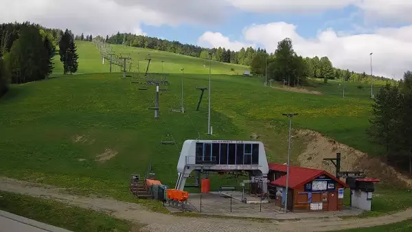 Słotwiny SKI w Krynicy Zdroju - obraz z kamery na stok