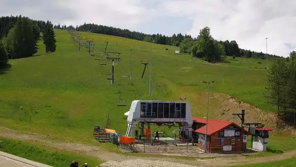 Słotwiny SKI w Krynicy Zdroju - obraz z kamery na stok