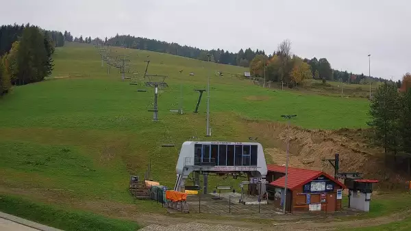 Słotwiny SKI w Krynicy Zdroju - obraz z kamery na stok