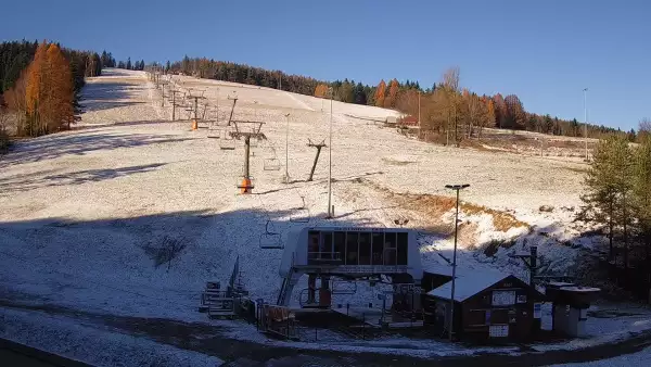 Słotwiny SKI w Krynicy Zdroju - obraz z kamery na stok