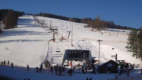 Słotwiny SKI w Krynicy Zdroju - obraz z kamery na stok