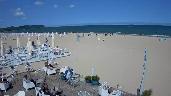 Sopot widok na deptak