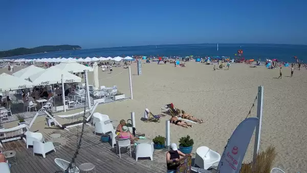 Sopot widok na deptak