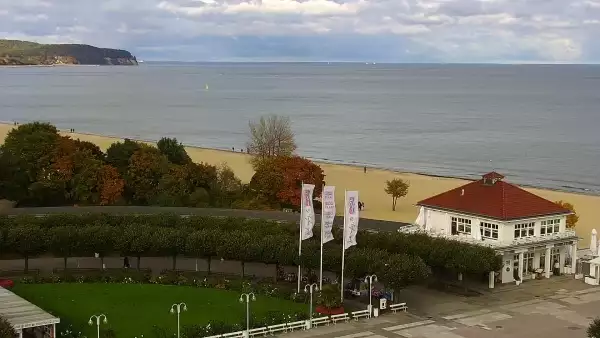 Widok na Monciak w Sopocie.