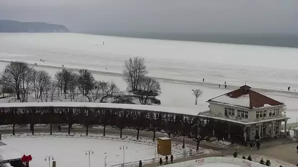 Widok na Monciak w Sopocie.