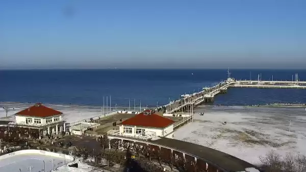 Widok na Monciak w Sopocie.