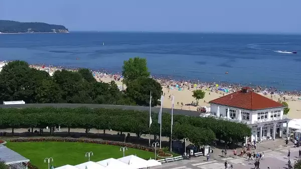 Widok na Monciak w Sopocie.