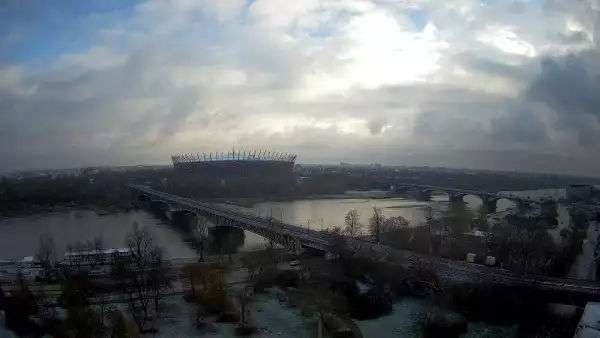 Widok na Stadion Narodowy w Warszawie