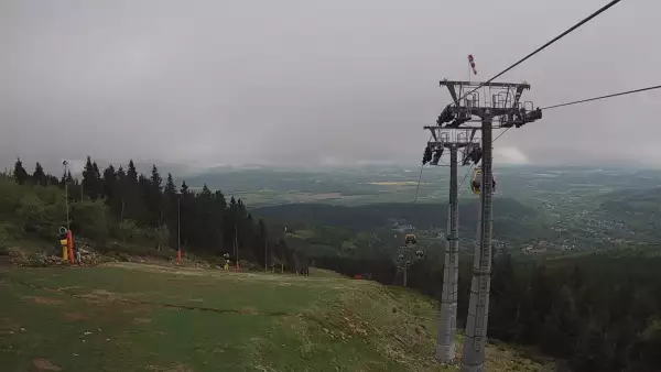 Widok na górną część stacji narciarskiej Ski&Sun.