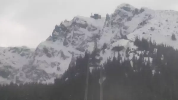 Zdjęcie na Kasprowy Wierch ujęcie panoramiczne.