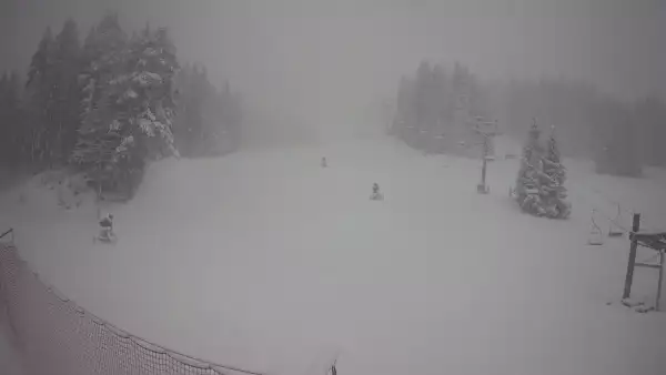 Widok z Kamery na stację narciarską TYLICZ.SKI
