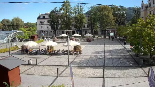 Ujęcie na rynek w Ustoniu.