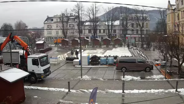 Ujęcie na rynek w Ustoniu.