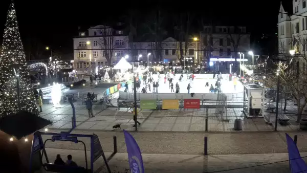 Ujęcie na rynek w Ustoniu.