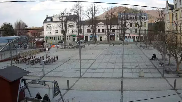 Ujęcie na rynek w Ustoniu.