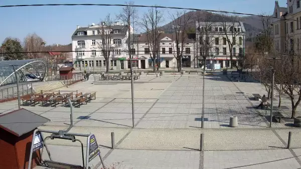 Ujęcie na rynek w Ustoniu.