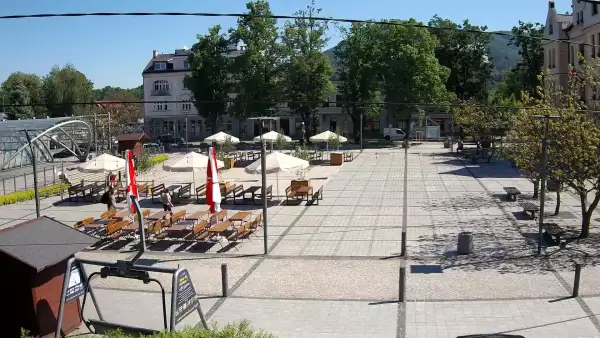 Ujęcie na rynek w Ustoniu.