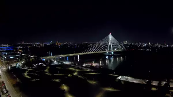 Obraz live z widokiem na Most Świętokrzyski w Warszawie. Zerknij na inne kamery.