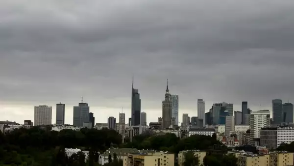 Warszawa - widok na centrum stolicy NOWOŚĆ