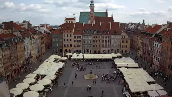Widok z Kamery na żywo na STARÓWKĘ w Warszawie