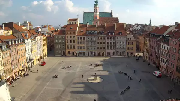 Widok z Kamery na żywo na STARÓWKĘ w Warszawie