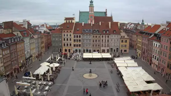 Widok z Kamery na żywo na STARÓWKĘ w Warszawie