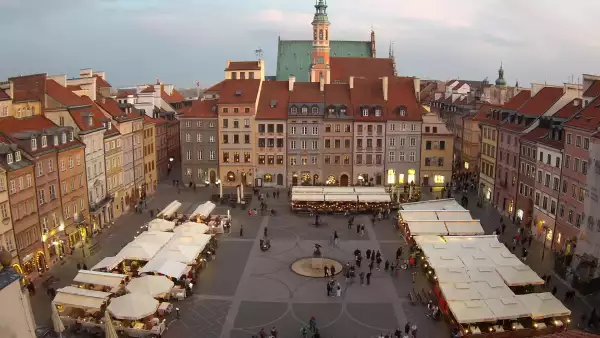 Widok z Kamery na żywo na STARÓWKĘ w Warszawie