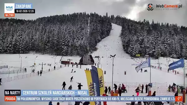 Widok z Kamer na aktualne warunki na stokach w Polsce. PLAYLISTA