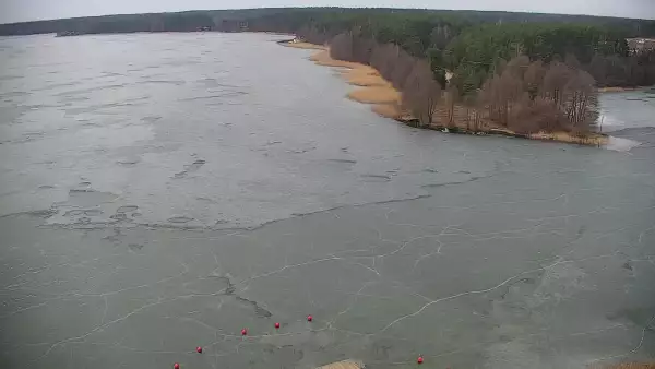 Widok na Jezioro Wdzydze na Kaszubach