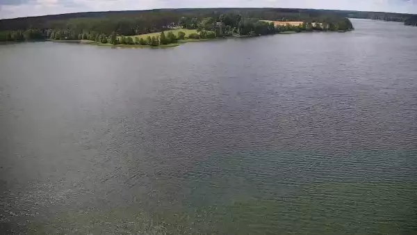 Widok na Jezioro Wdzydze na Kaszubach