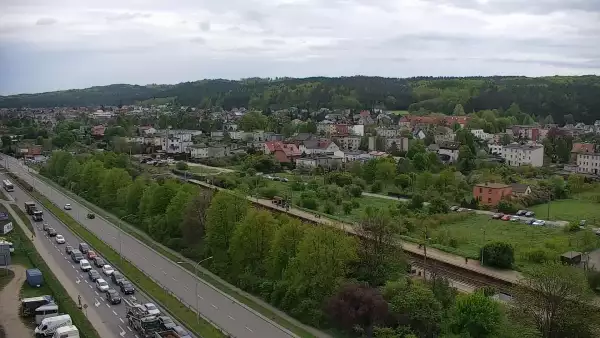 Wejherowo widok na miasto