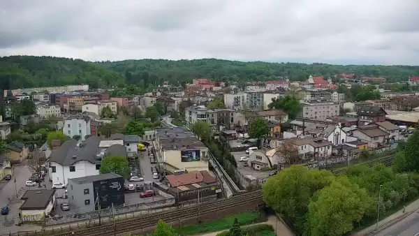 Wejherowo widok na miasto