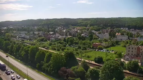 Wejherowo widok na miasto