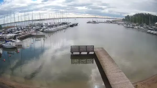 Widok na Jezioro Niegocin - KAMERA LIVE