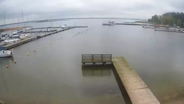 Widok na Jezioro Niegocin - KAMERA LIVE