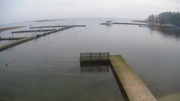 Widok na Jezioro Niegocin - KAMERA LIVE