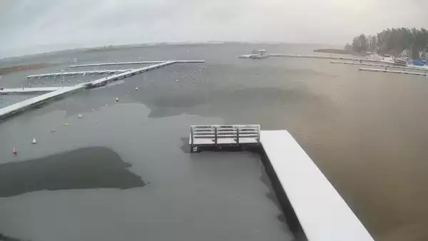 Widok na Jezioro Niegocin - KAMERA LIVE