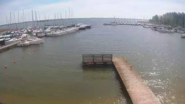 Widok na Jezioro Niegocin - KAMERA LIVE